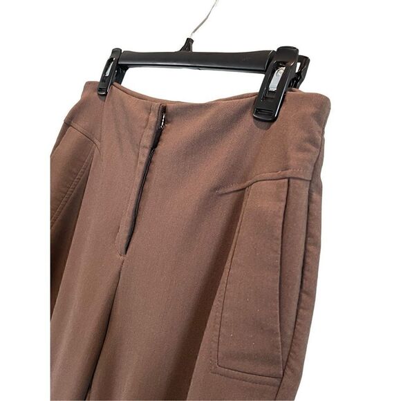 Renaur light brown straight leg trousers - 8 - Picture 2 of 10